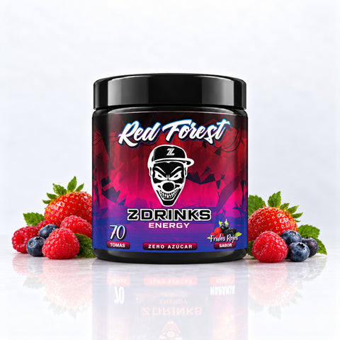 Z Drinks Energy Red Forest (frutos rojos) — imagen 2 de la serie
