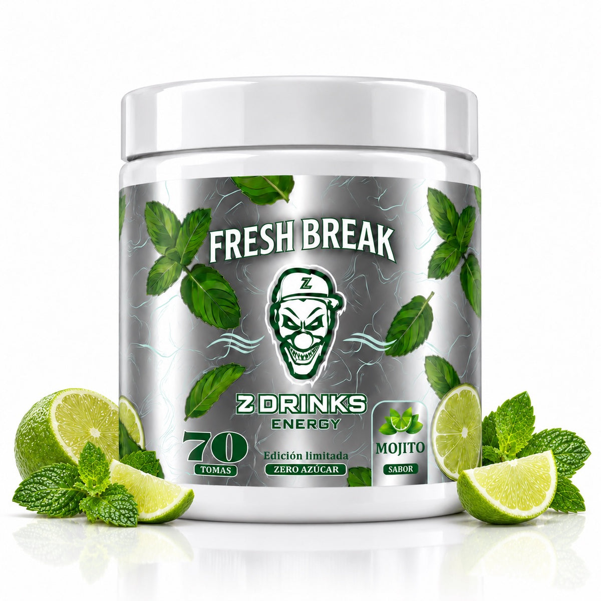 Z Drinks Energy Fresh Break sabor mojito - imagen 02 de 8