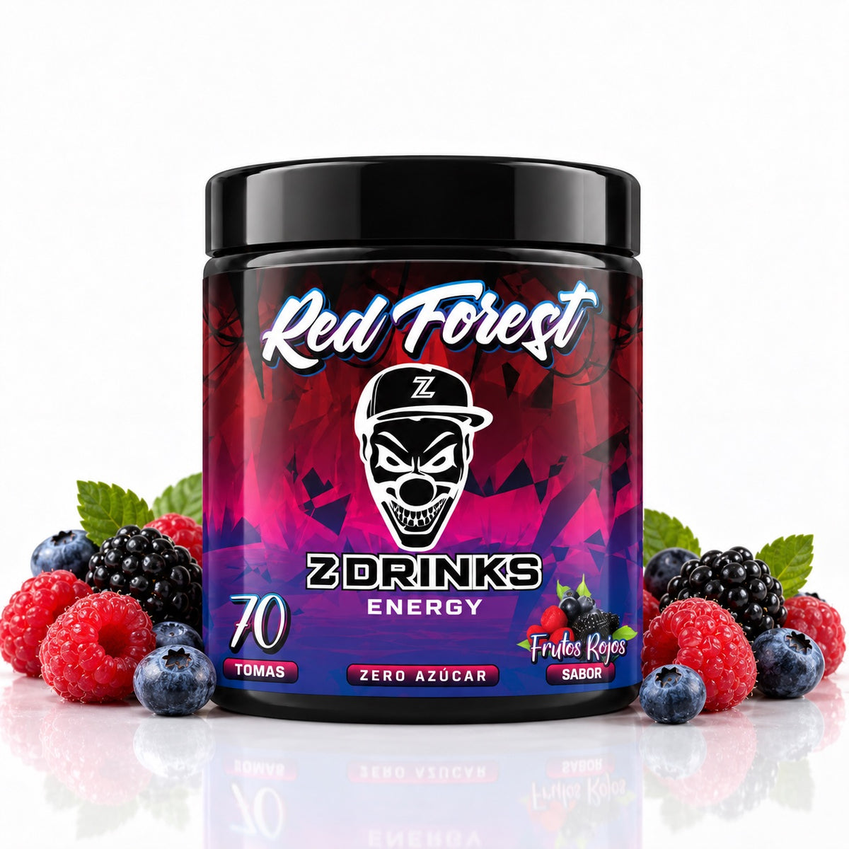 Z Drinks Energy Red Forest (frutos rojos) — imagen 2 de la serie