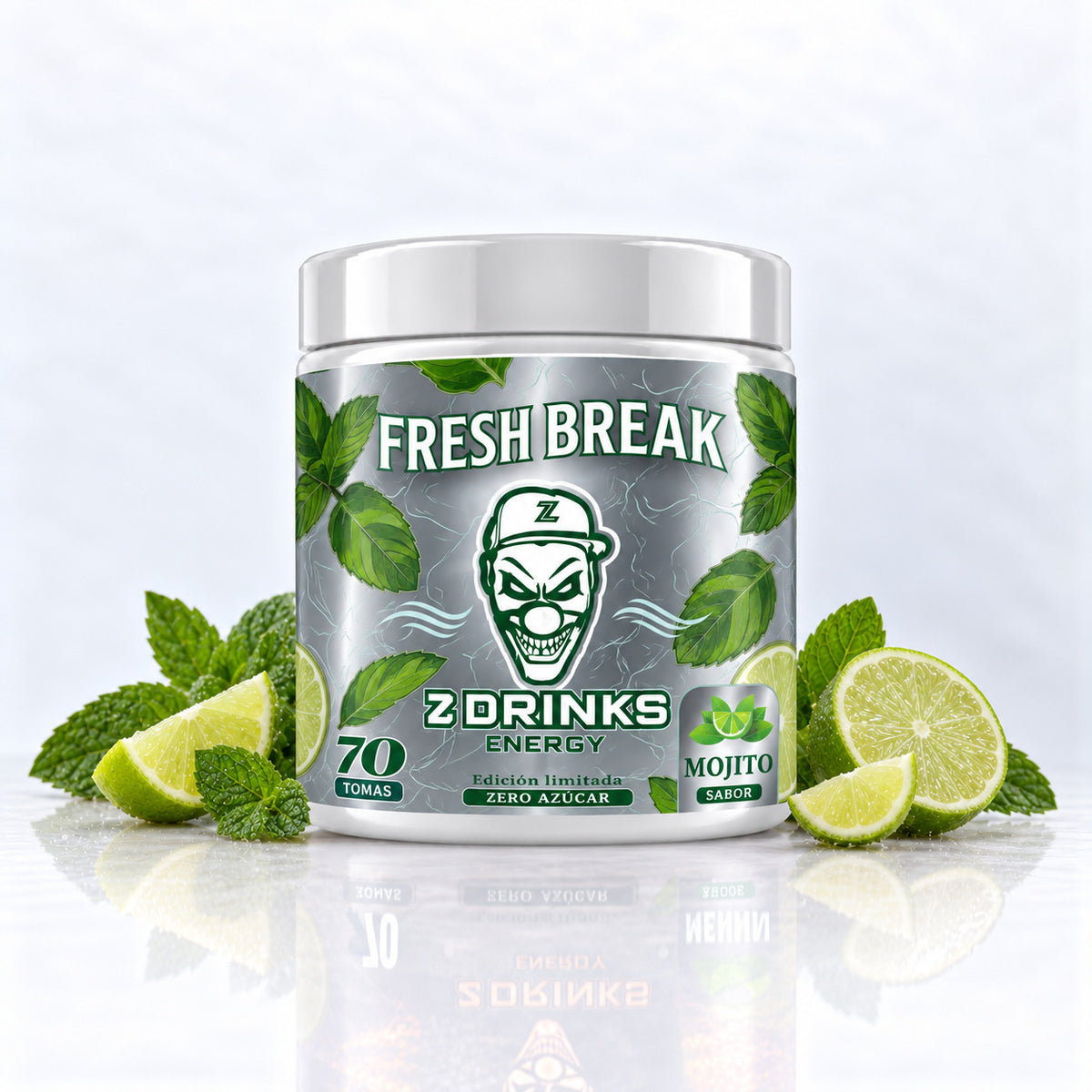 Z Drinks Energy Fresh Break sabor mojito - imagen 02 de 8