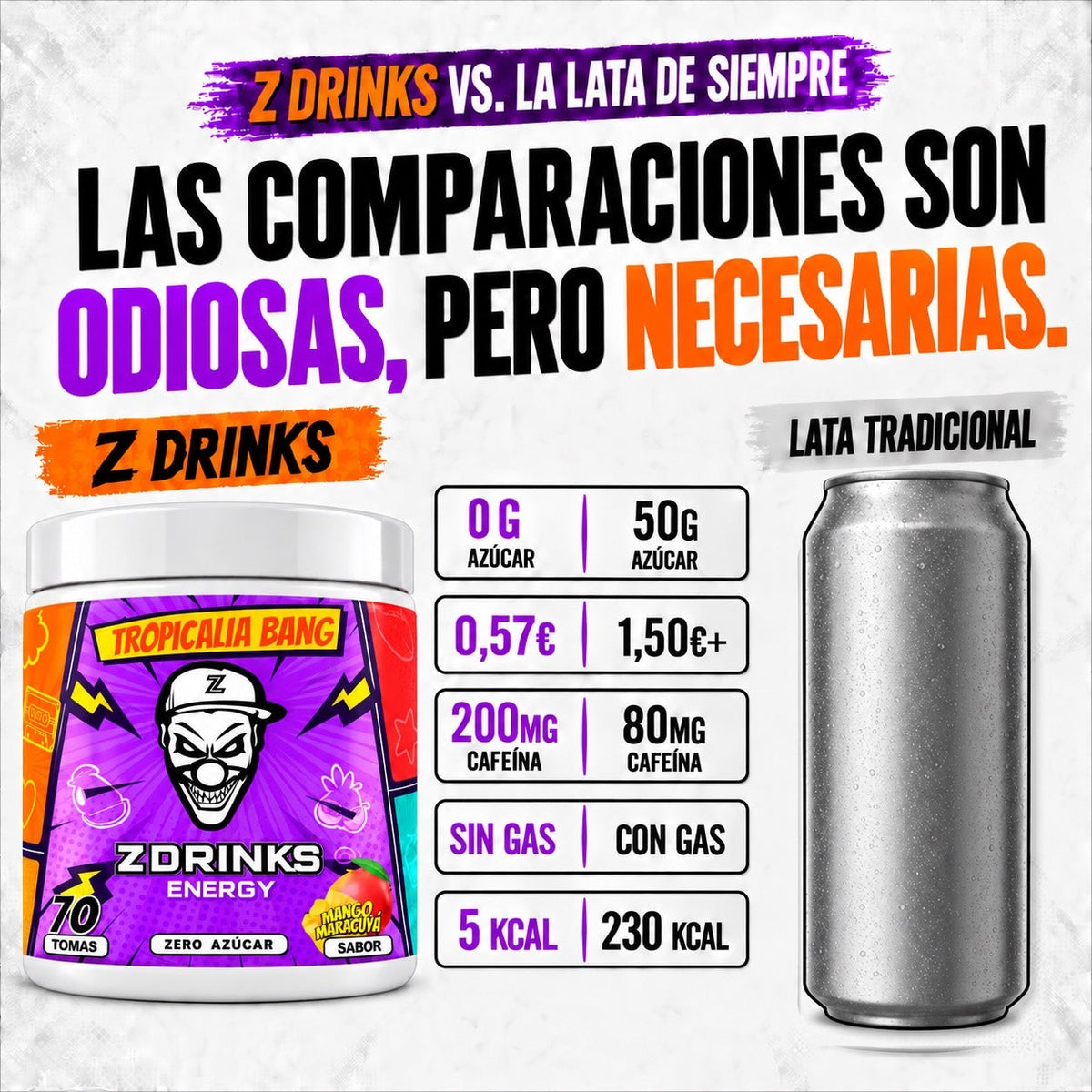 Z Drinks Energy Tropicalia Bang — imagen 4