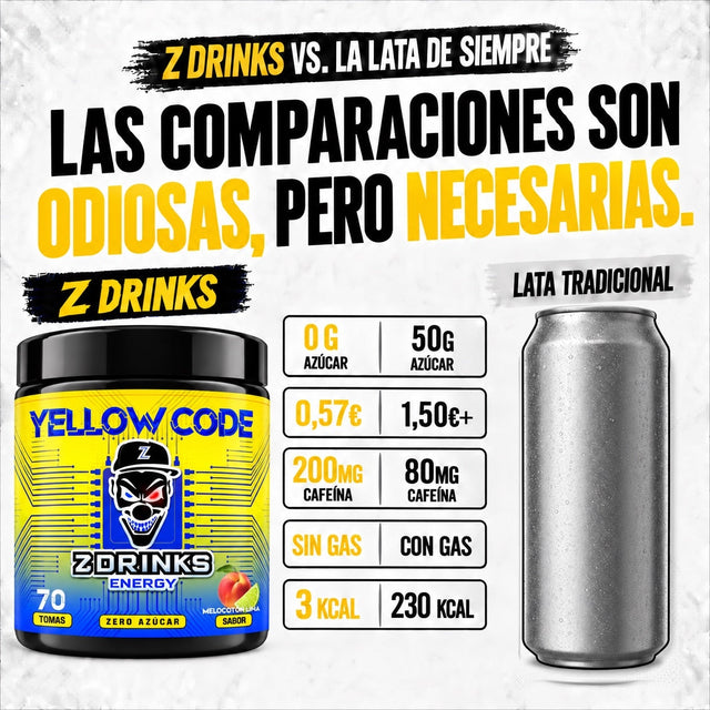 Z Drinks Energy Yellow Code - imagen 4