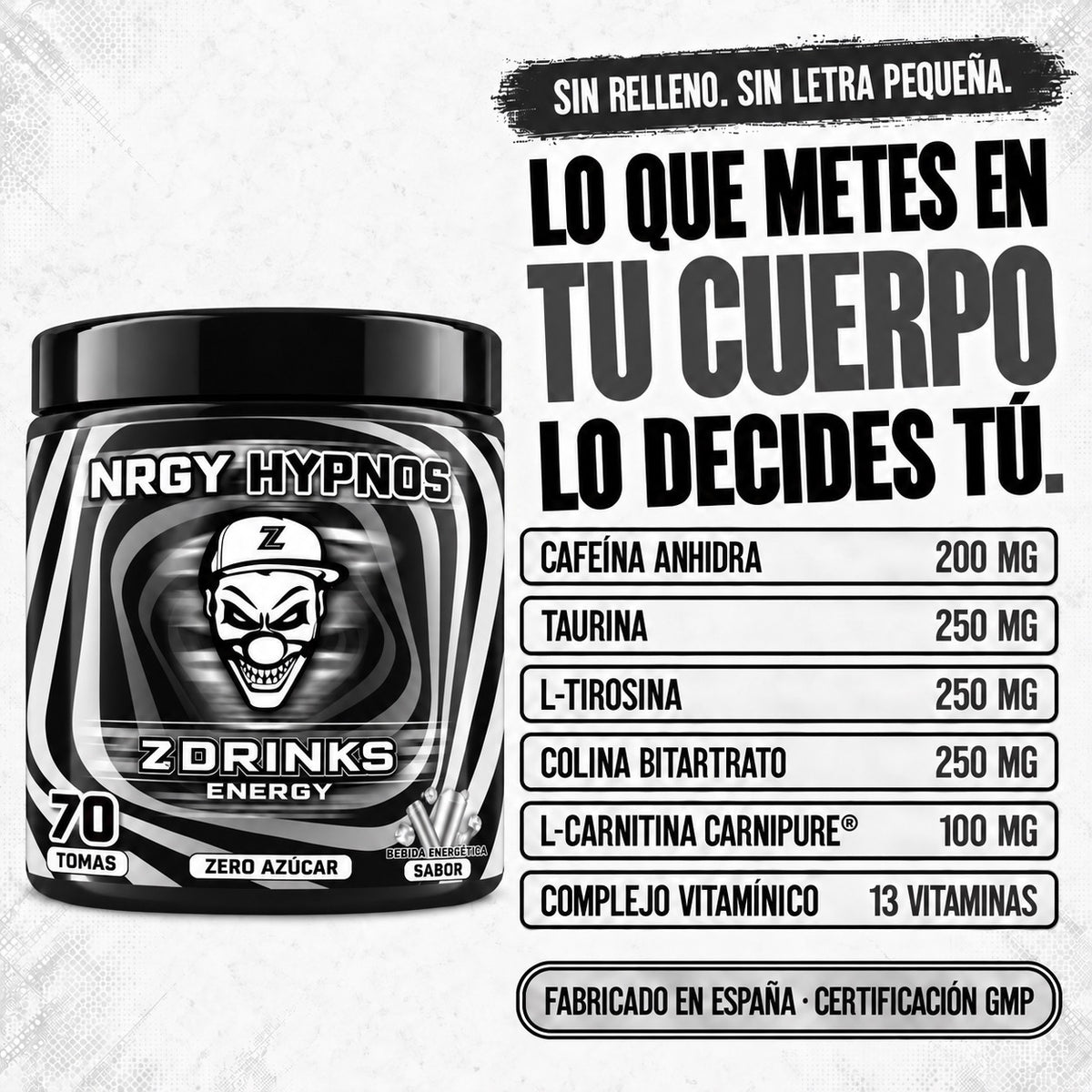 Z Drinks Energy NRGY Hypnos — imagen 5