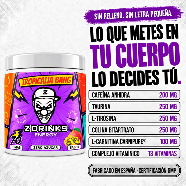 Z Drinks Energy Tropicalia Bang — imagen 5