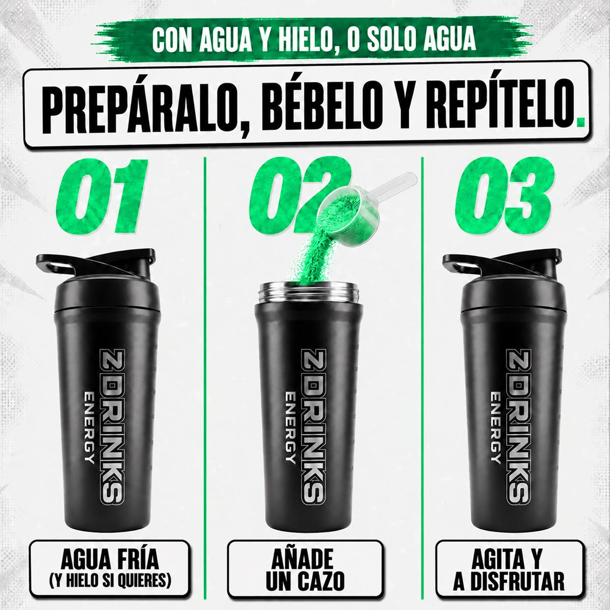 Z Drinks Energy Fresh Break sabor mojito - imagen 7 de 8