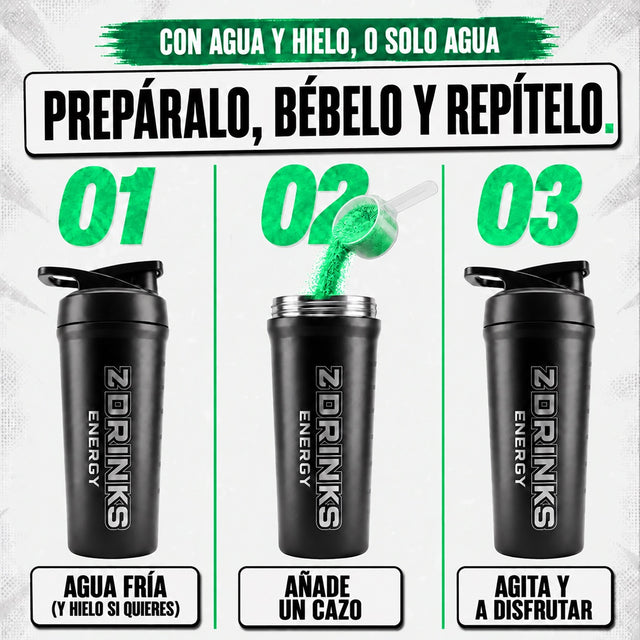 Z Drinks Energy Fresh Break sabor mojito - imagen 7 de 8