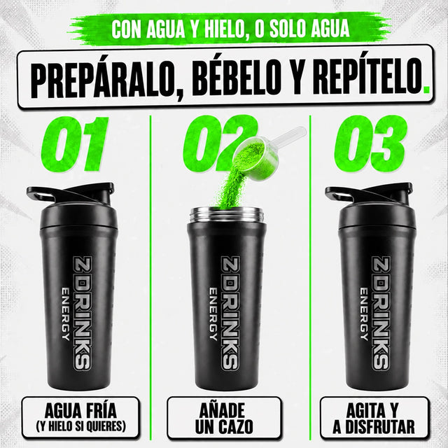 Z Drinks Energy Green Army manzana ácida — imagen 7 de 8