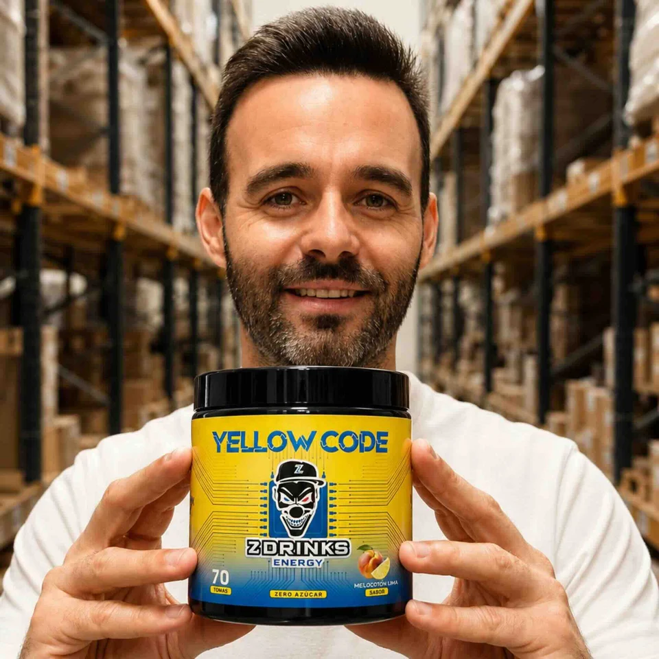 Imagen de marca Z Drinks, bebidas energéticas en polvo