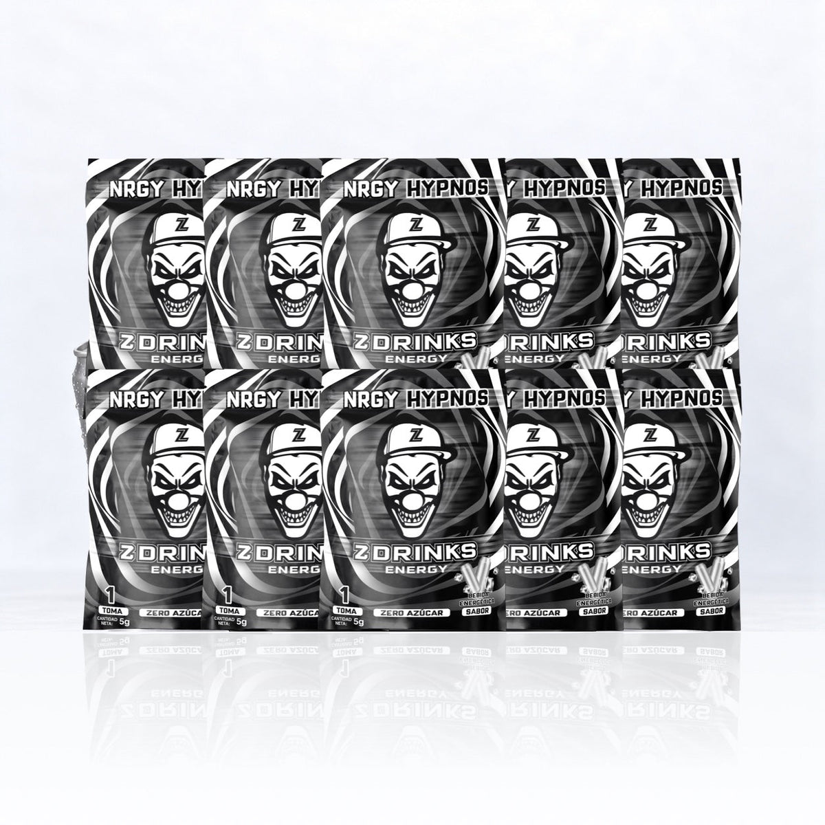 Pack de 10 muestras NRGY Hypnos, sabor Bebida energética, sin título añadido