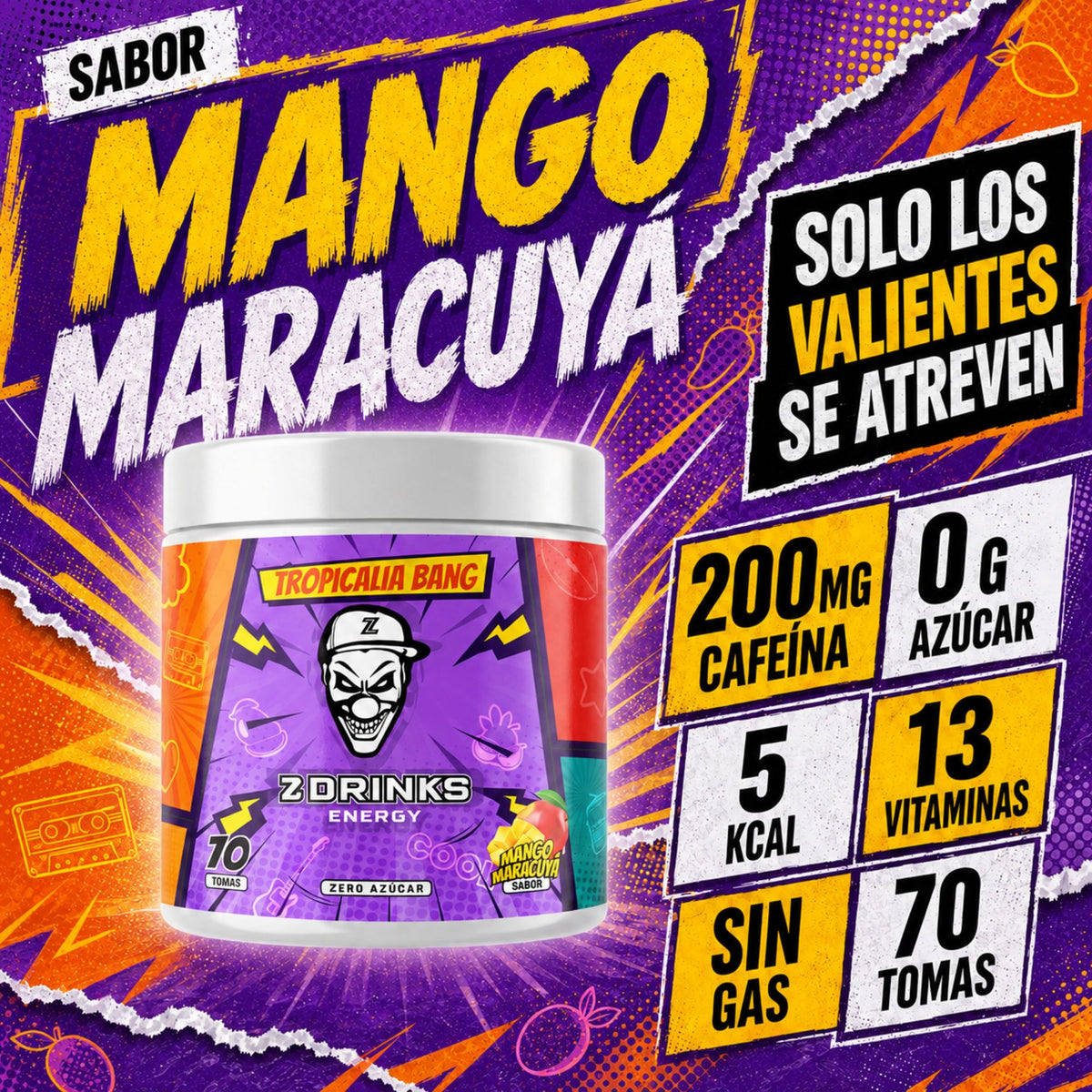 Tropicalia Bang (Mango maracuyá)