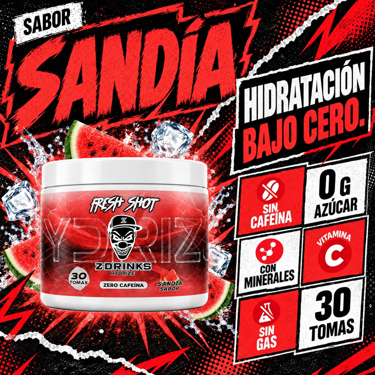 Hydrize Fresh Shot (Sandía)