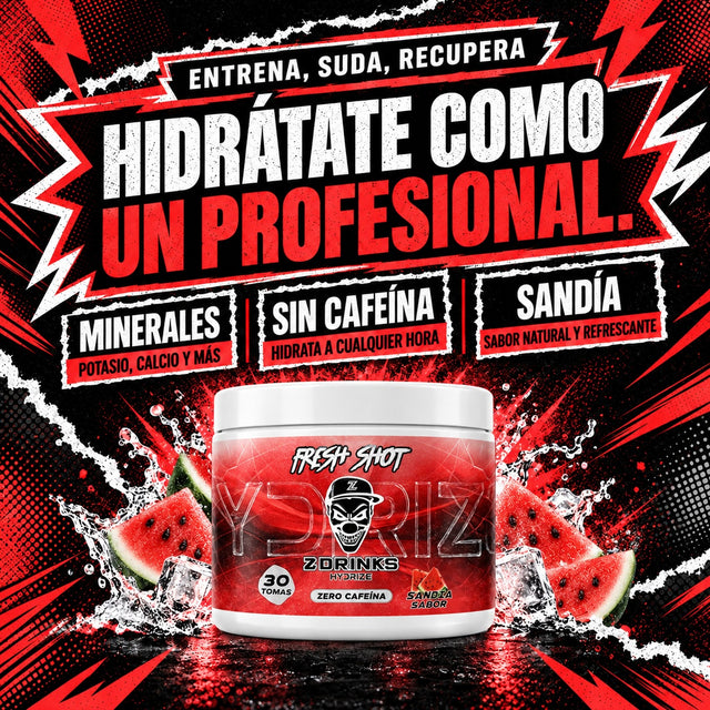 Imagen de marca Z Drinks, bebidas energéticas en polvo