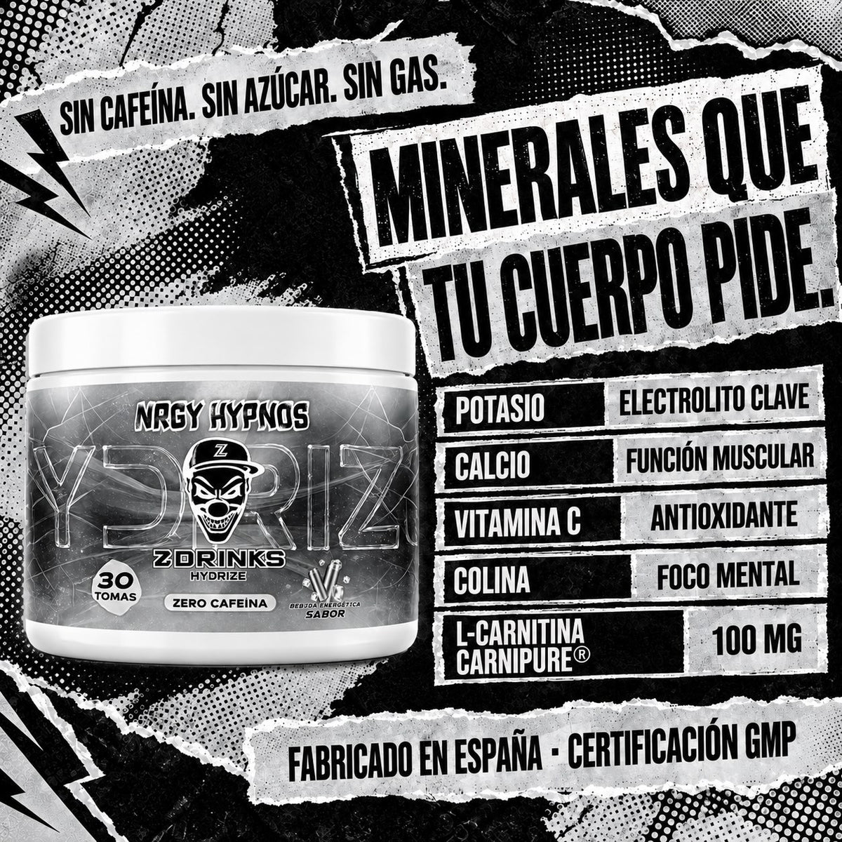 Hydrize NRGY Hypnos (Bebida energética)