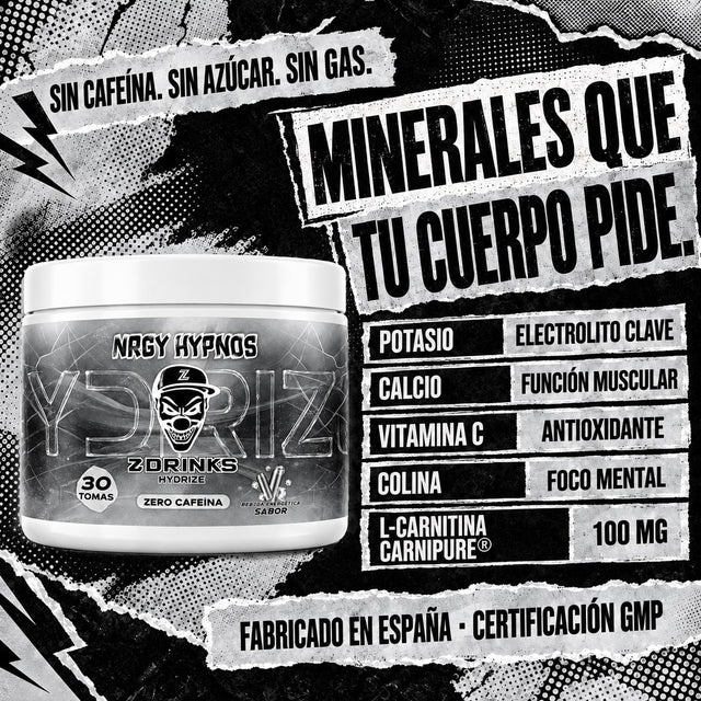 Imagen de marca Z Drinks, bebidas energéticas en polvo