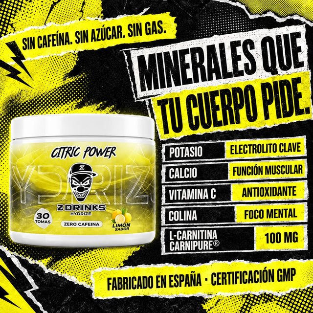 Imagen de marca Z Drinks, bebidas energéticas en polvo