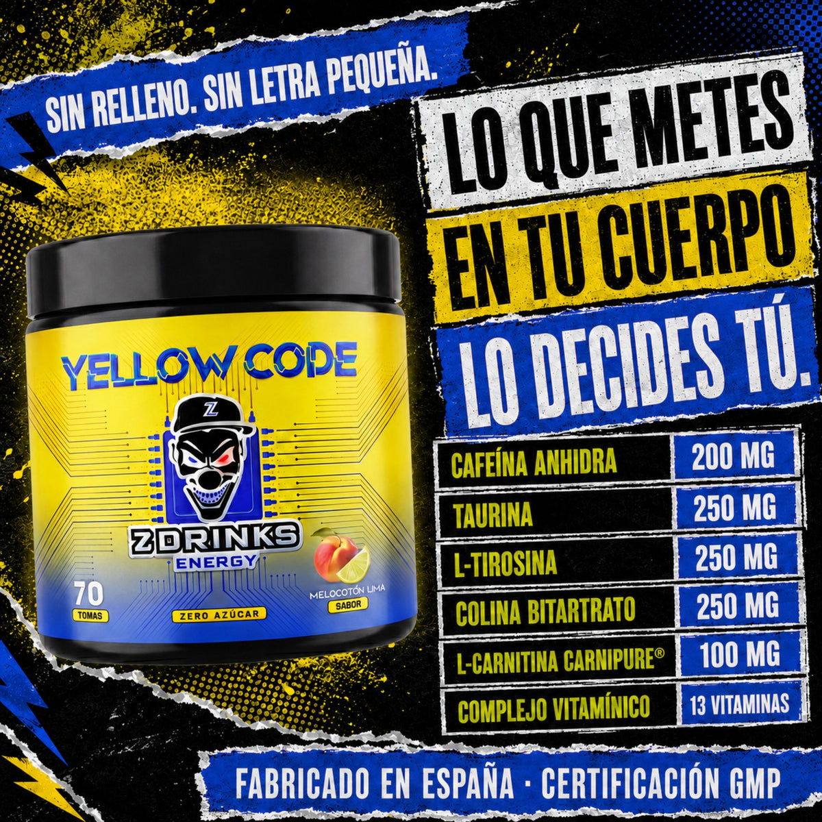 Yellow Code (Melocotón lima)