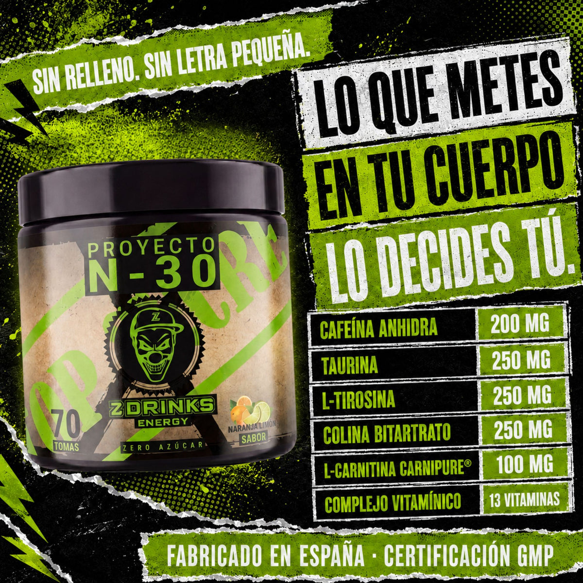 Proyecto N-30 (Naranja limón)