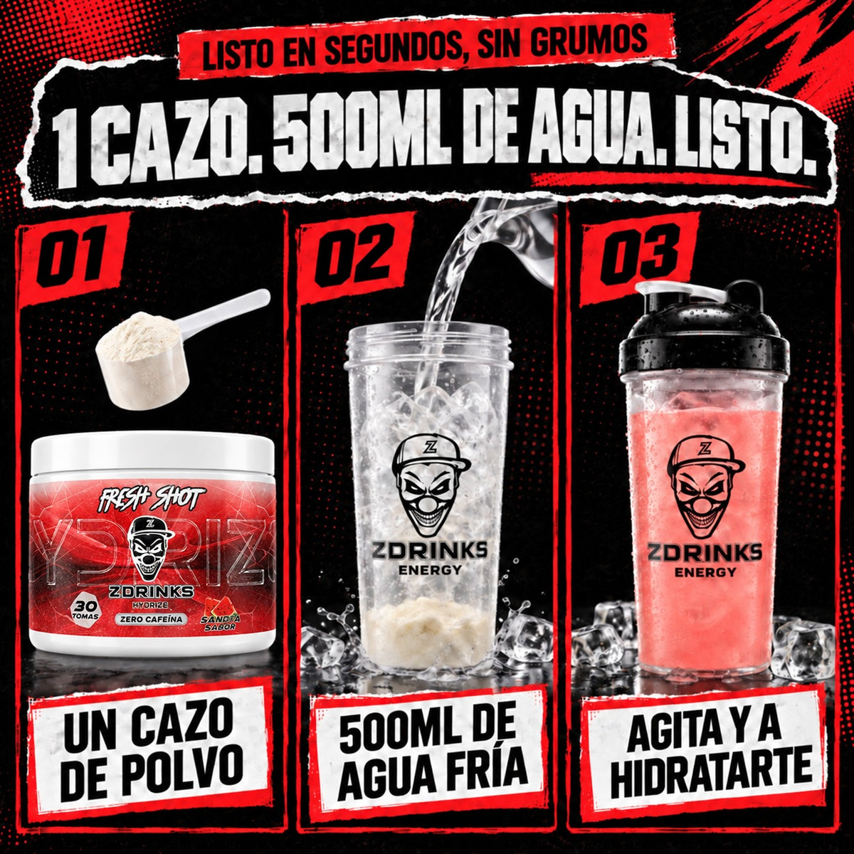 Hydrize Fresh Shot (Sandía)