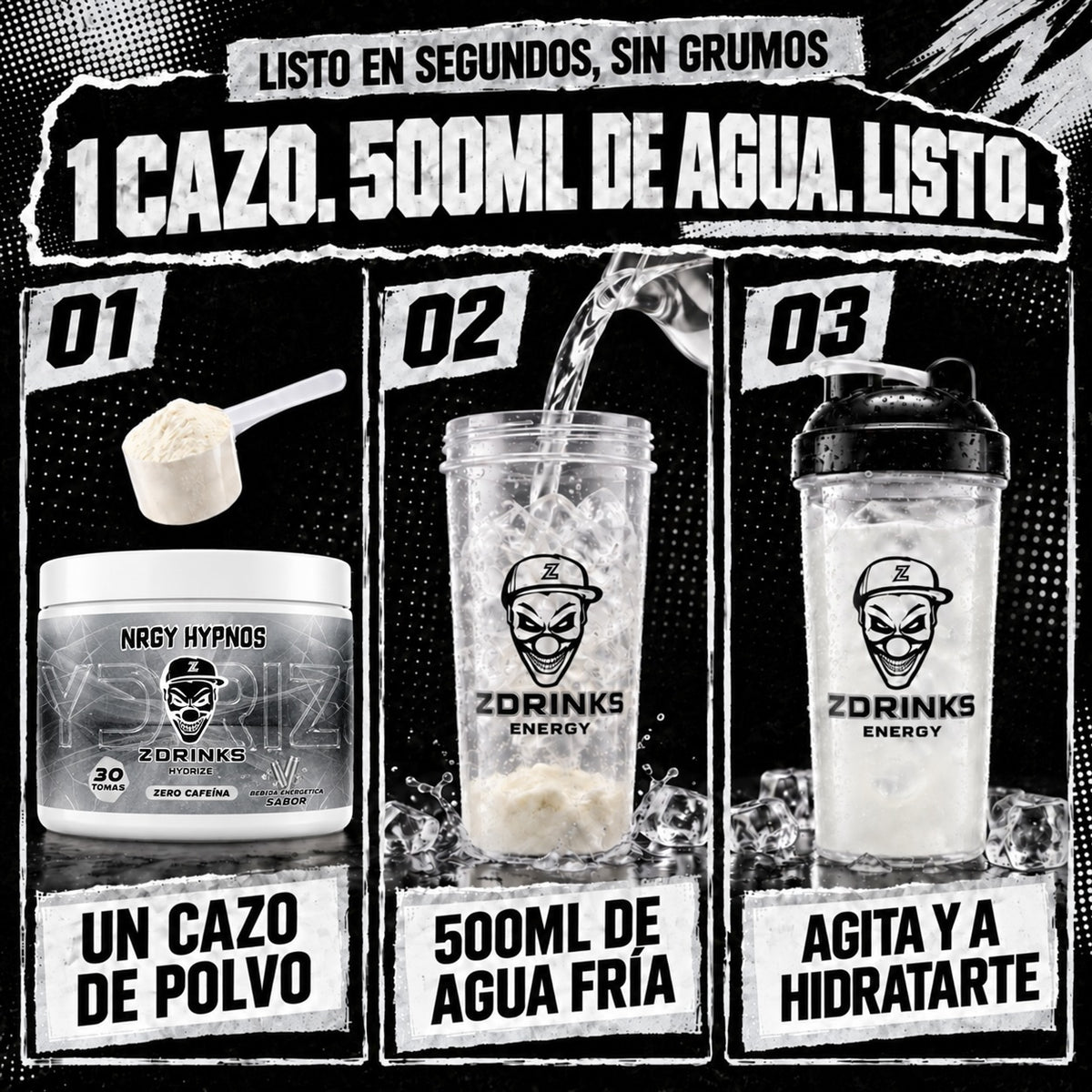 Hydrize NRGY Hypnos (Bebida energética)