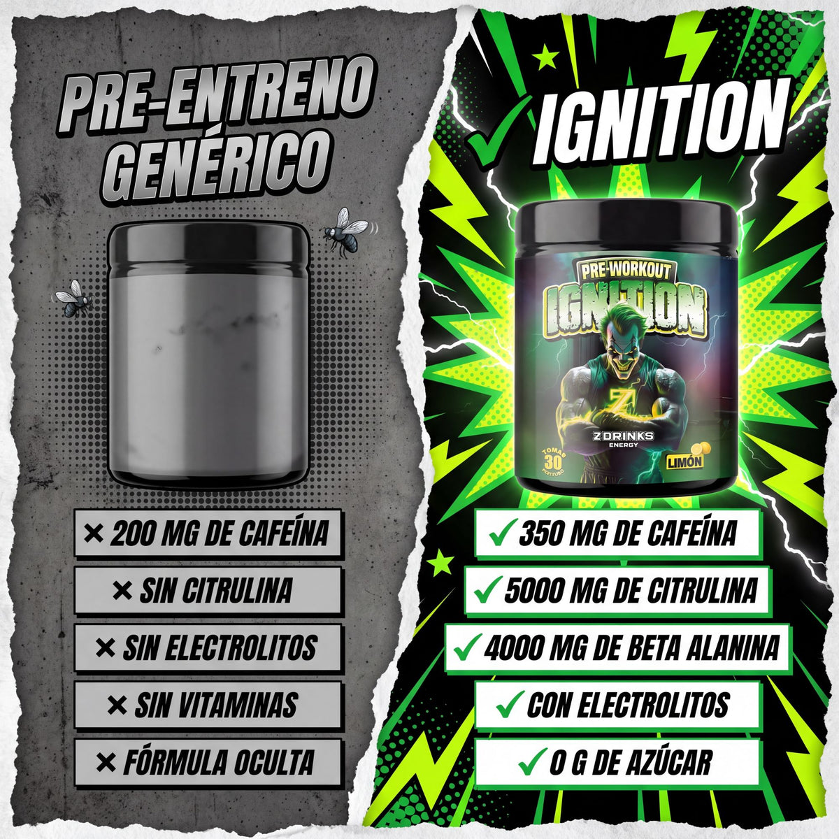 Ignition Citric Power (Limón)