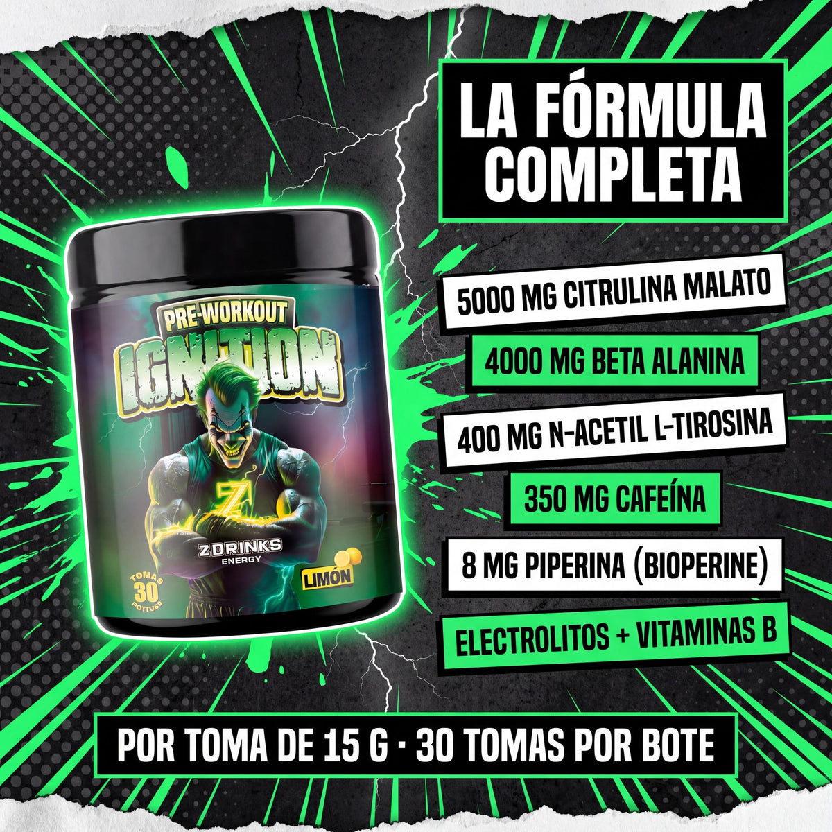 Ignition Citric Power (Limón)