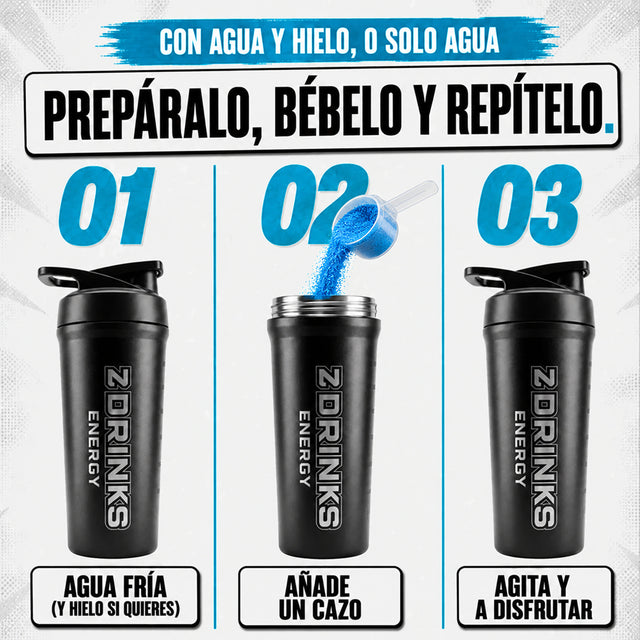 Blue Hurricane (arándanos): preparación en tres pasos