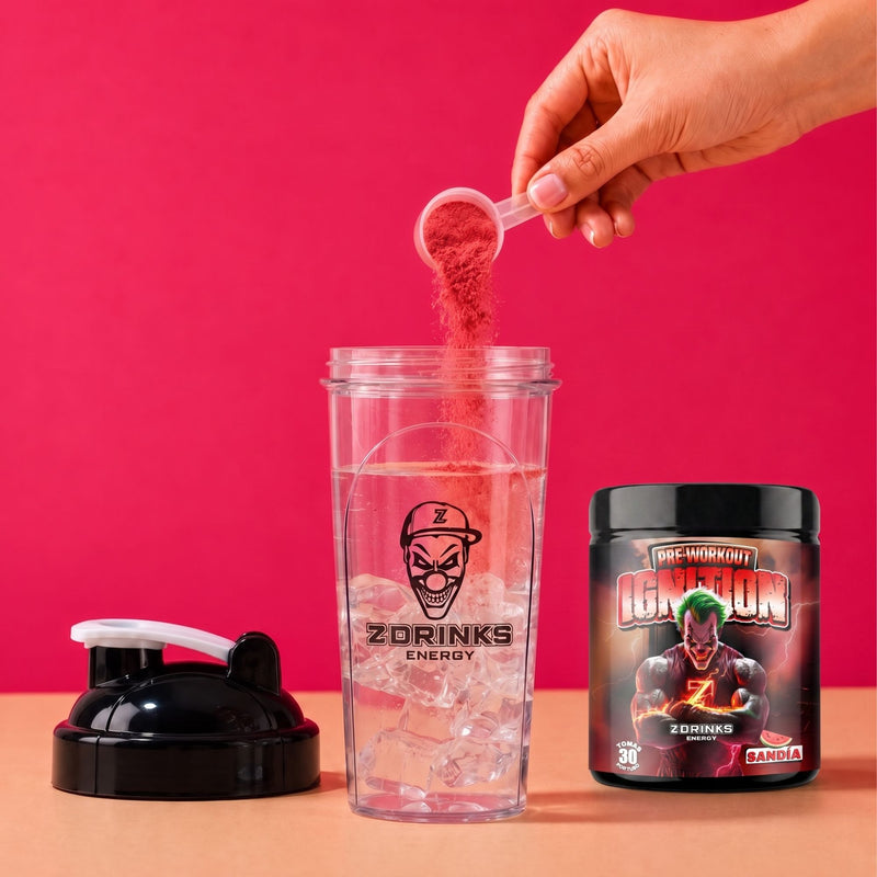 Imagen de marca Z Drinks, bebidas energéticas en polvo