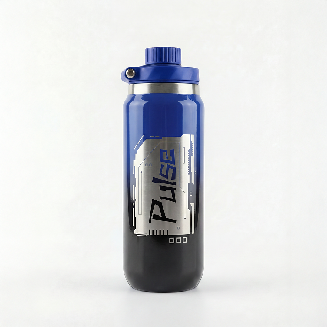 Botella térmica Z Drinks Pulse — mantiene la temperatura hasta 12 horas / Z Drinks Pulse thermal bottle — keeps temperature for up to 12 hours