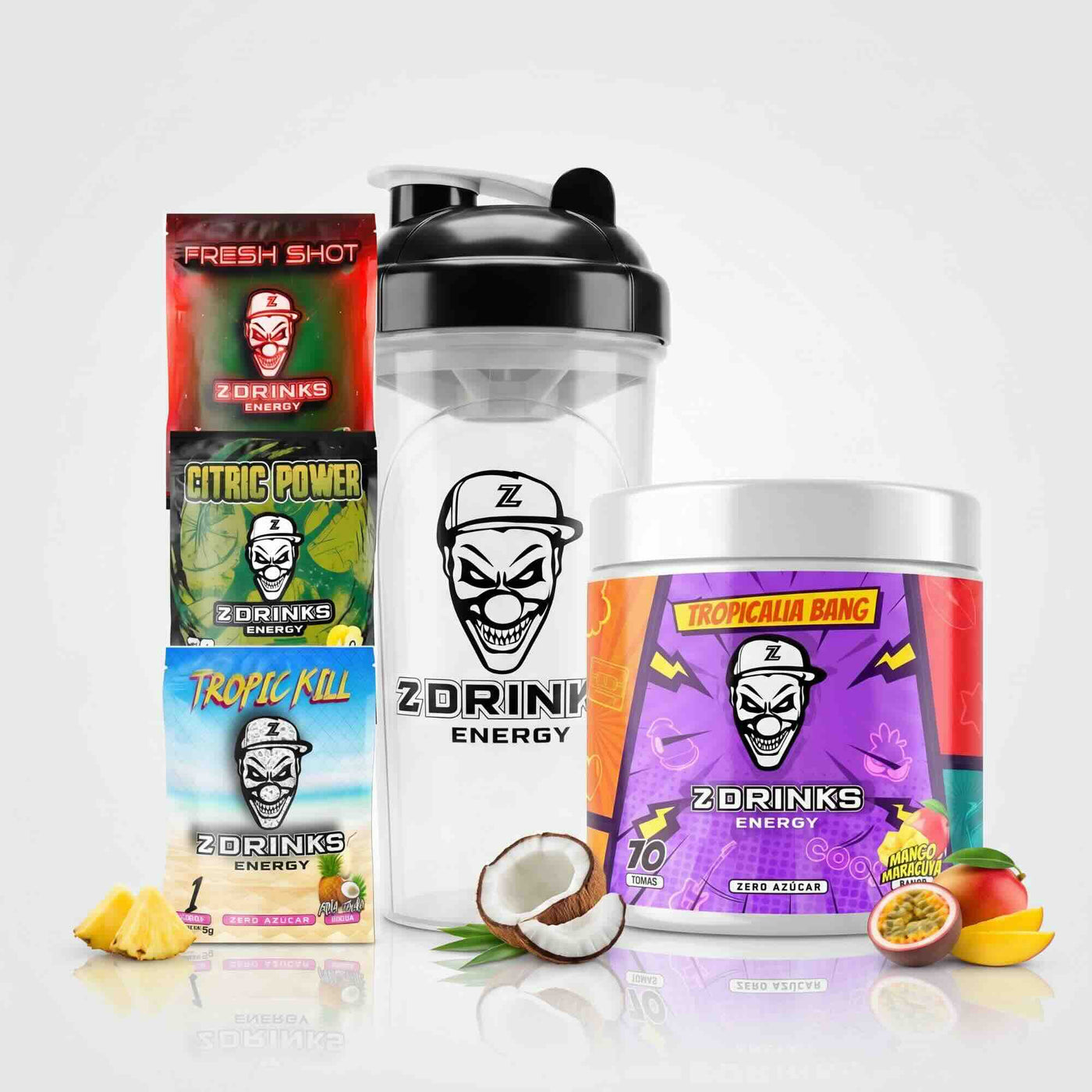 Pack Curtido Z Drinks Energy 73 bebidas — el pack para quien ya sabe lo que quiere / Z Drinks Energy Curtido Pack 73 drinks — the pack for those who know what they want