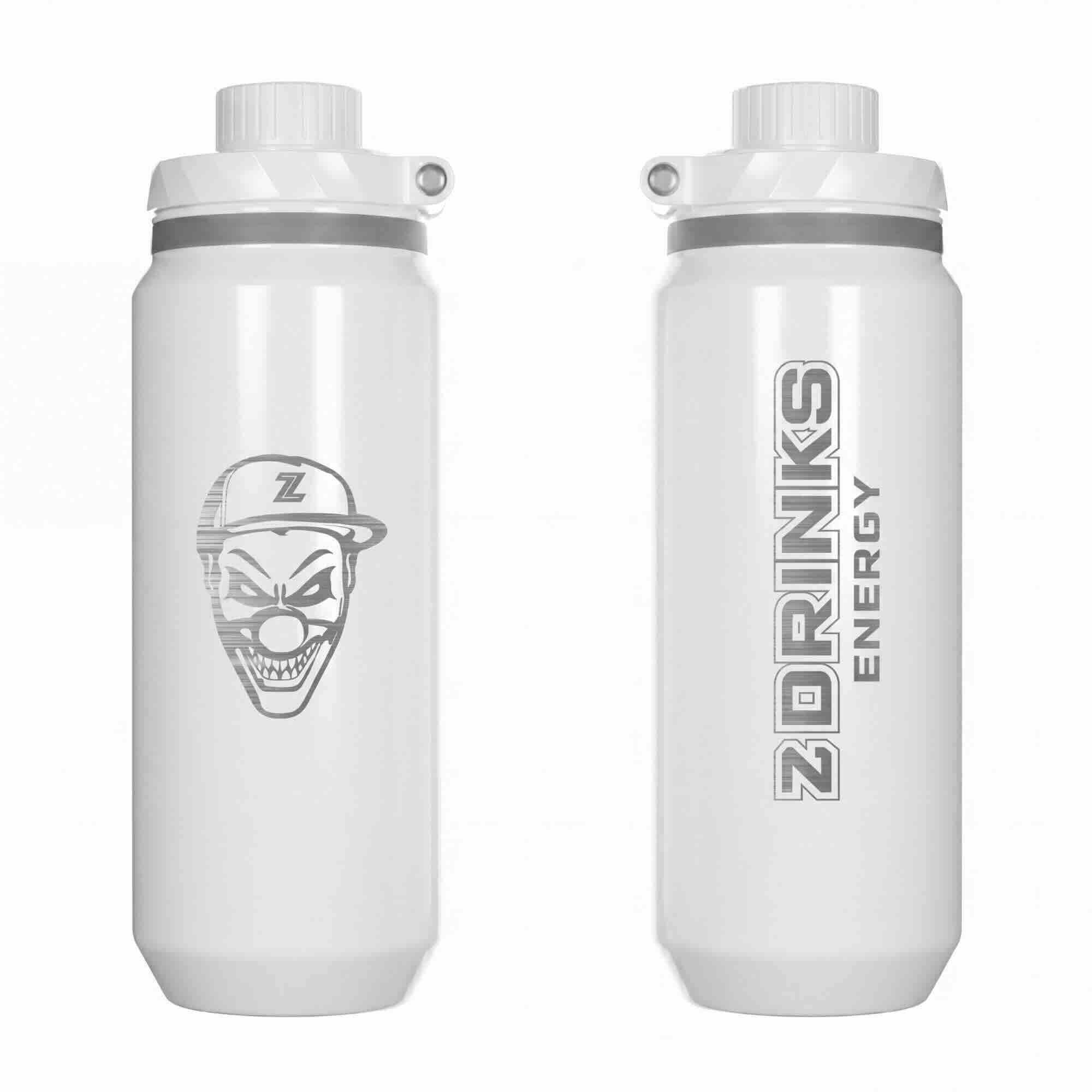 Shaker Z Drinks Polarix — agitador premium con logo Z Drinks Energy y cierre de seguridad / Z Drinks Polarix shaker — premium shaker with Z Drinks Energy logo and secure closure