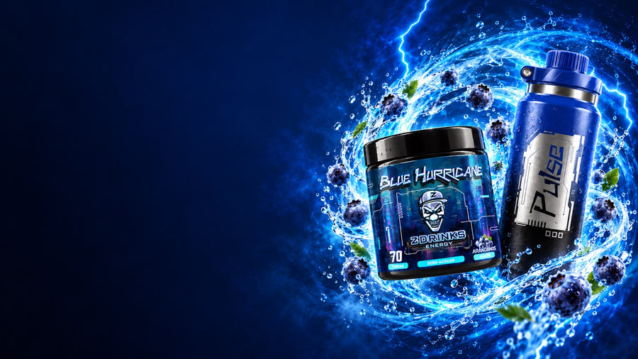 Banner Blue Hurricane de Z Drinks