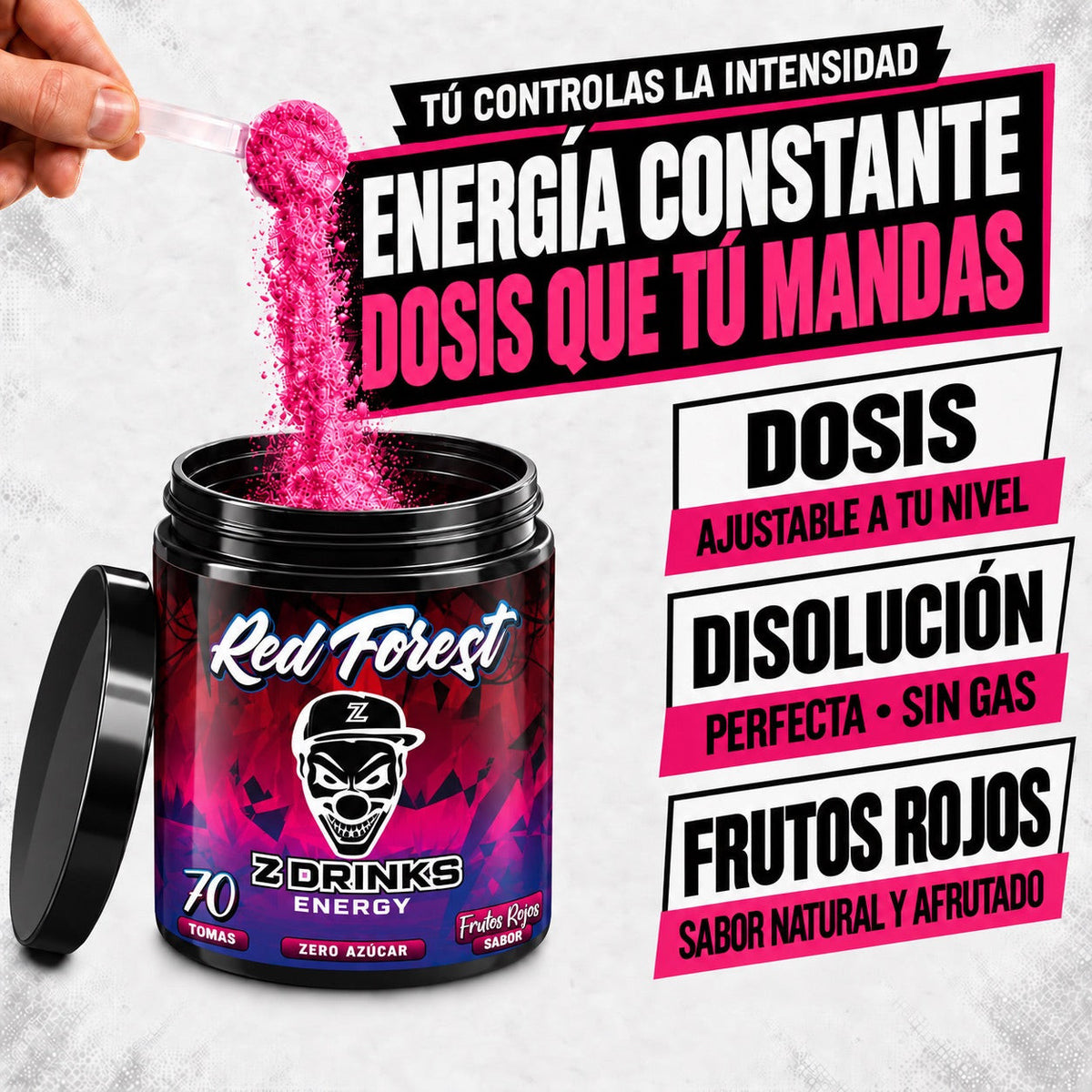 Red Forest (Frutos rojos) — dosis y sabor