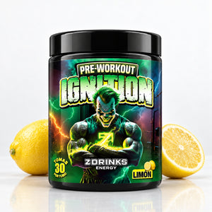Bote de preentreno Ignition sabor limón de 450 g
