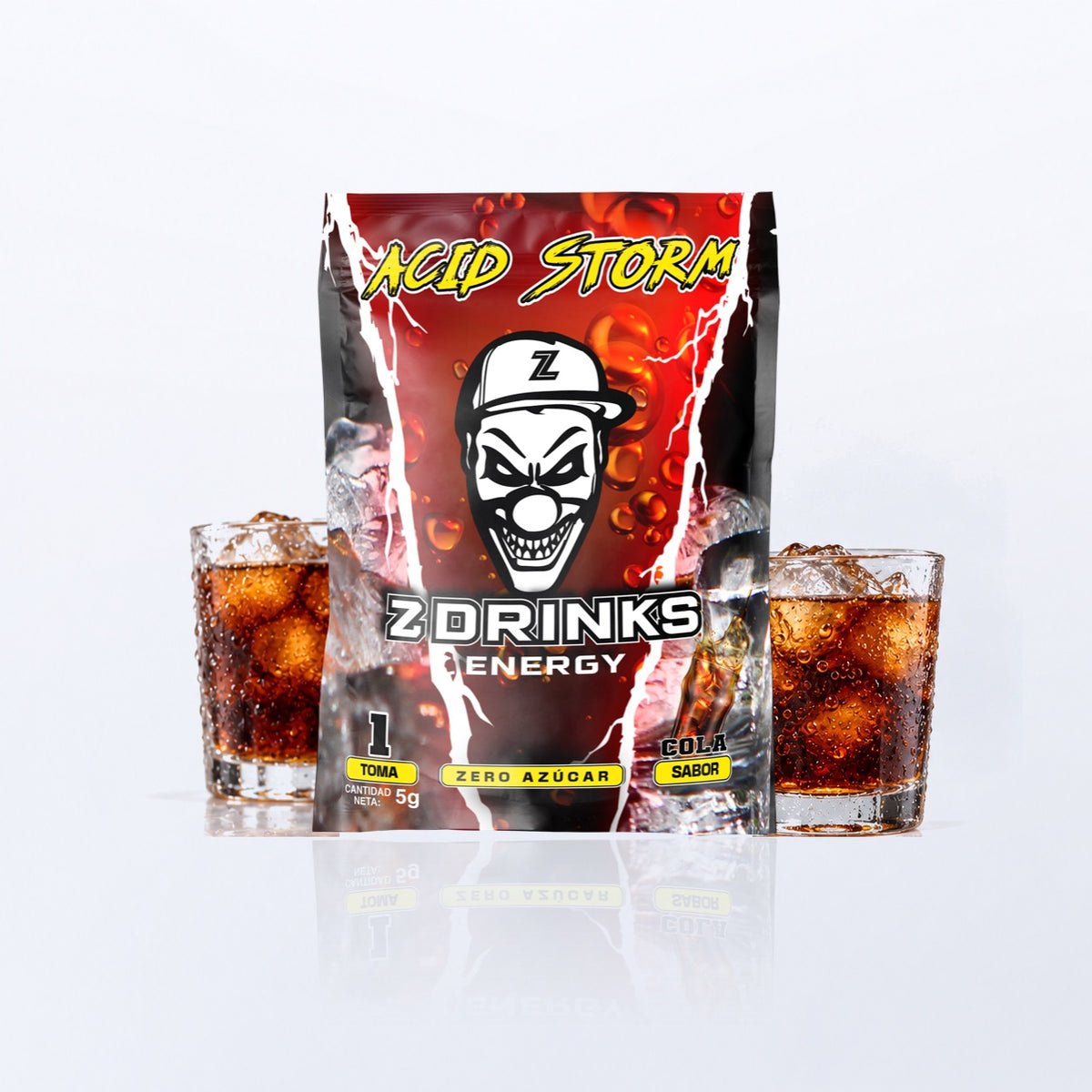 Muestra individual Z Drinks Acid Storm, Cola