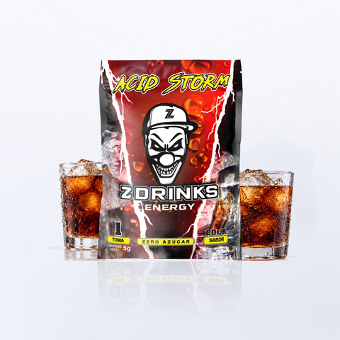 Muestra individual Z Drinks Acid Storm, Cola