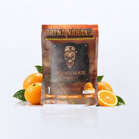 Muestra individual Z Drinks Arena Naranja, Naranja