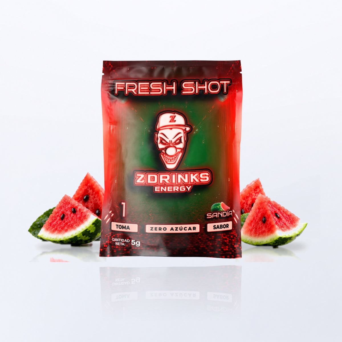 Muestra individual Z Drinks Fresh Shot, Sandía