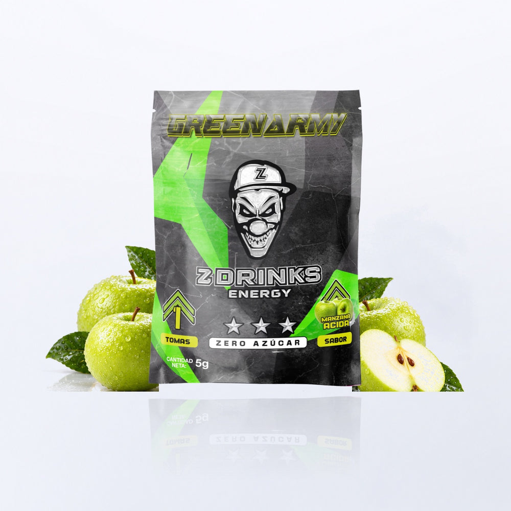 Muestra individual Z Drinks Green Army, Manzana ácida