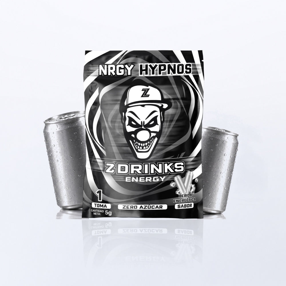 Muestra individual Z Drinks NRGY Hypnos, Bebida energética