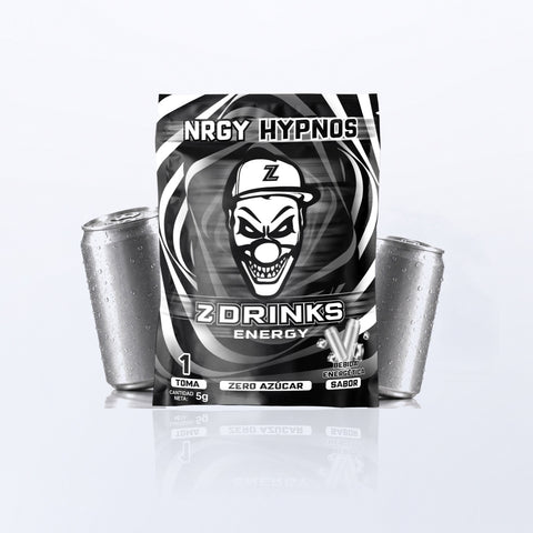 Muestra individual Z Drinks NRGY Hypnos, Bebida energética