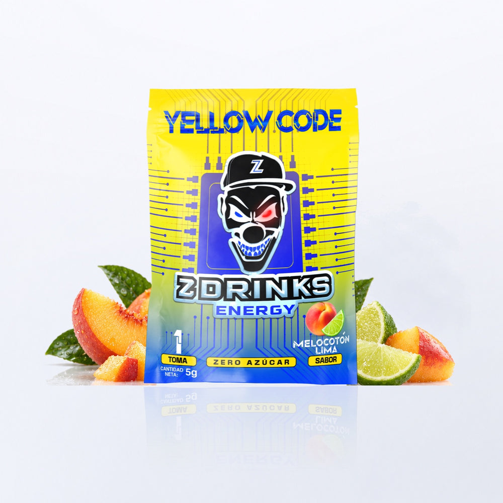 Muestra individual Z Drinks Yellow Code, Melocotón lima