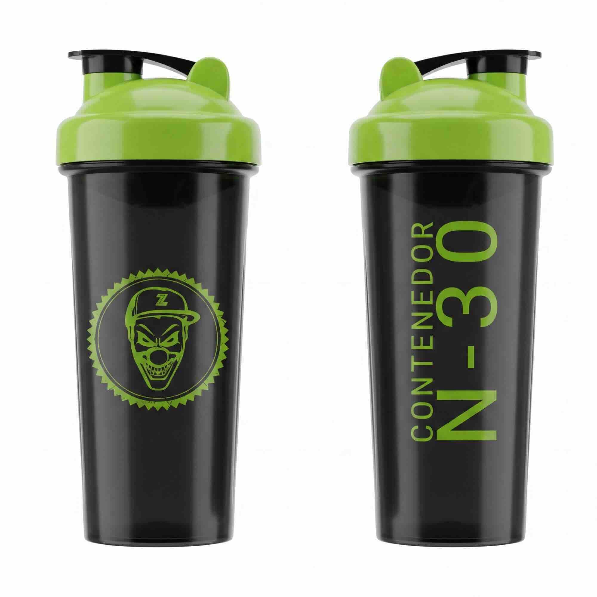 Contenedor Z Drinks N-30 — bote compacto de viaje con logo Z Drinks Energy, perfecto para llevar el polvo a cualquier parte / Z Drinks N-30 container — compact travel jar with Z Drinks Energy logo, perfect for carrying powder anywhere