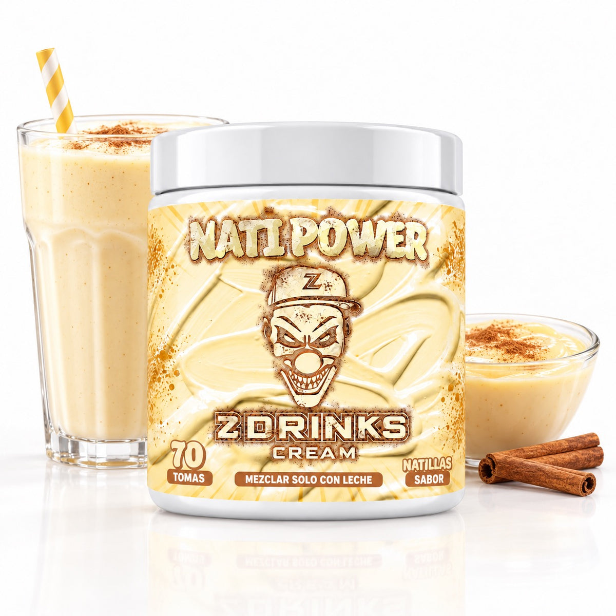 Nati Power Cream: producto y sabor