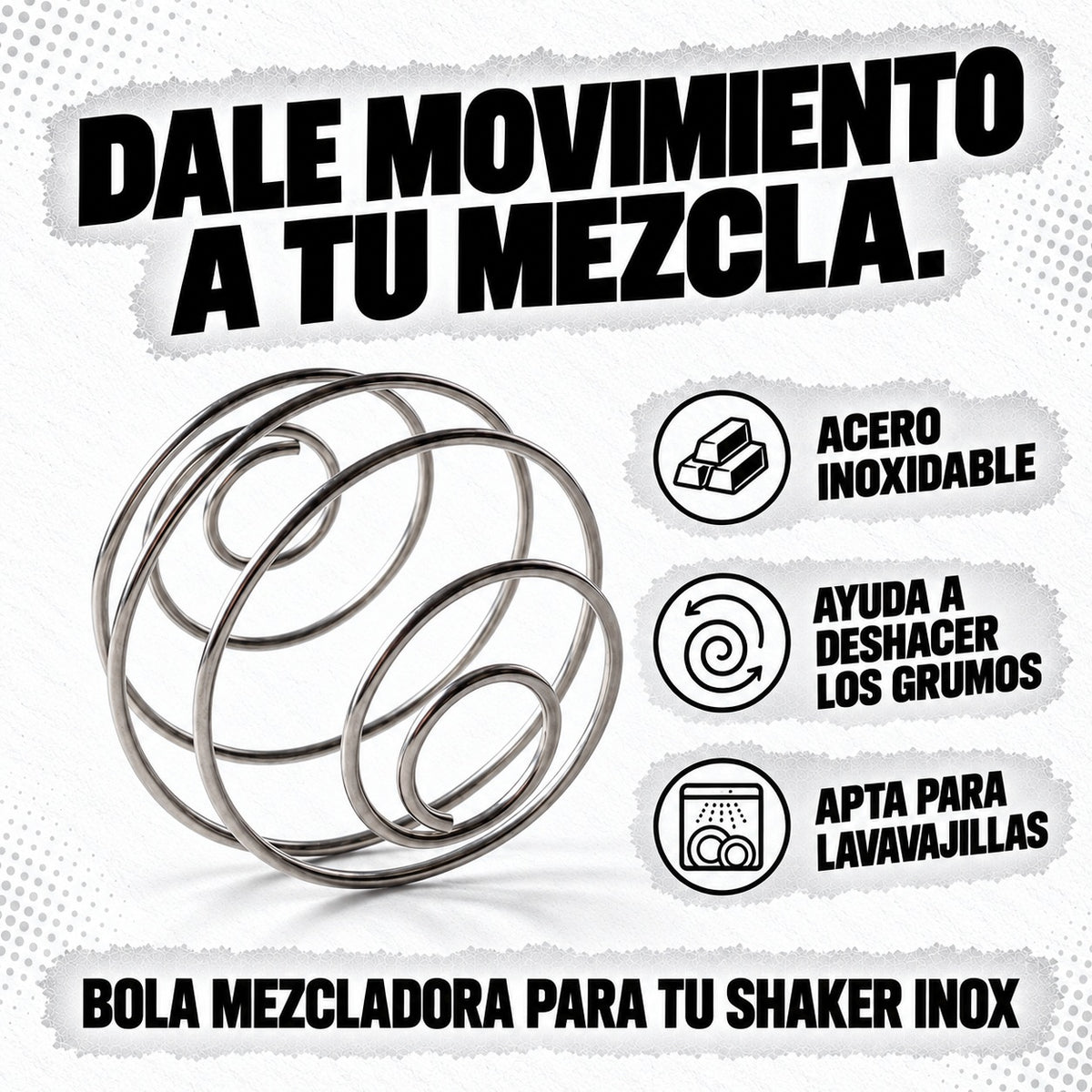 Bola mezcladora Z Drinks: características y compatibilidad