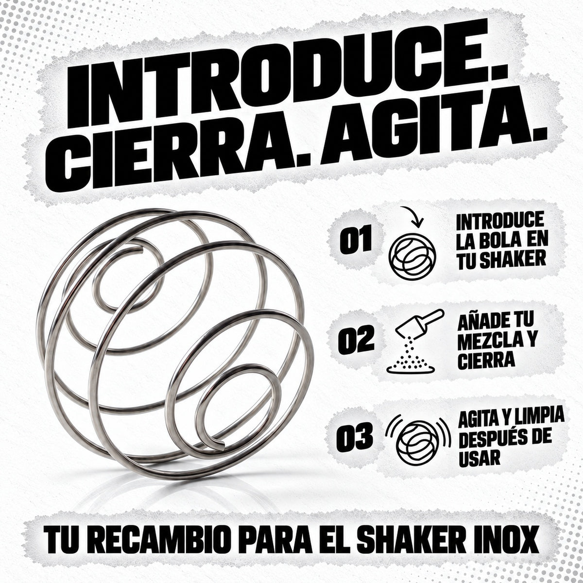 Bola mezcladora Z Drinks: modo de uso