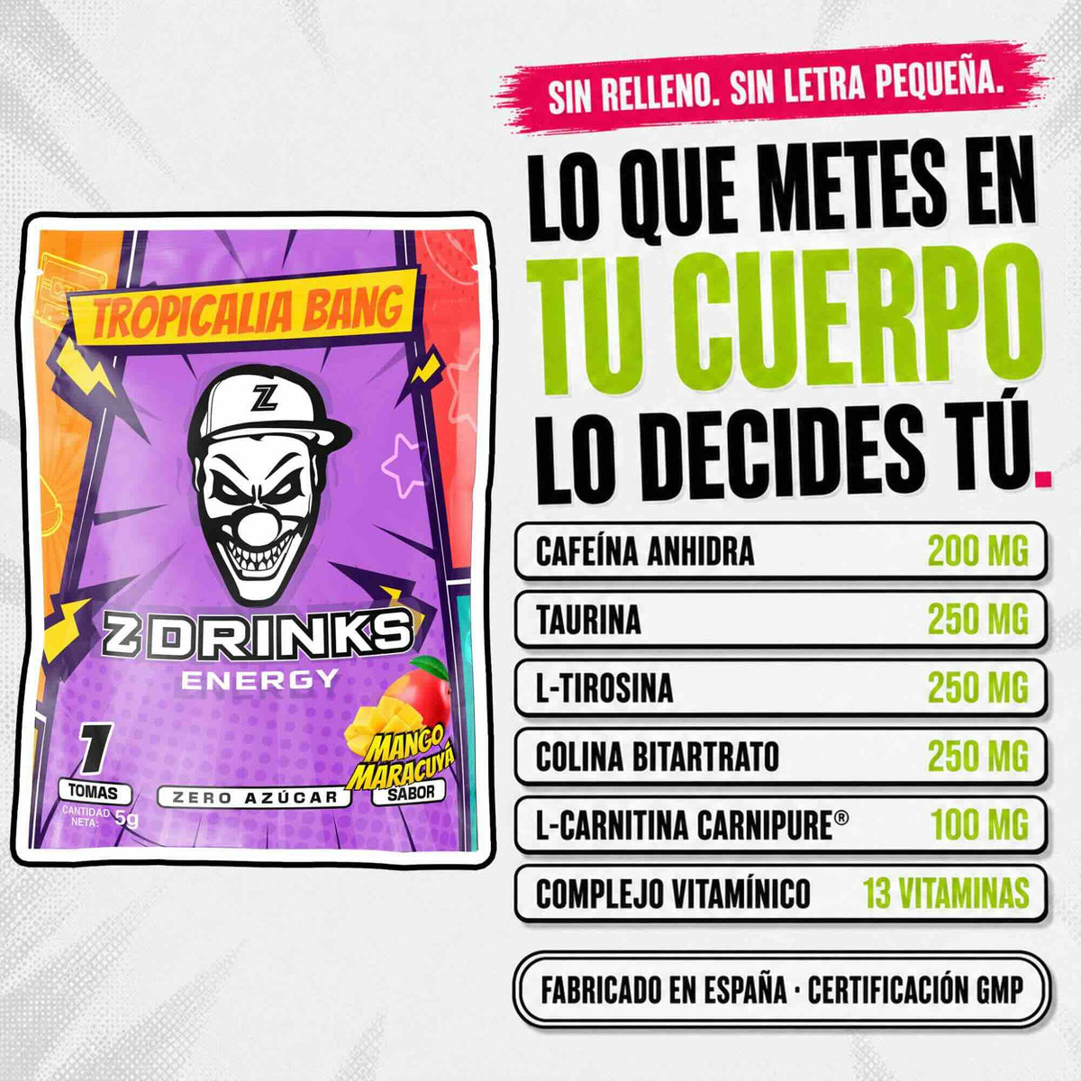 15 sabores + shaker. Pruébalos todos, quédate con tu favorito