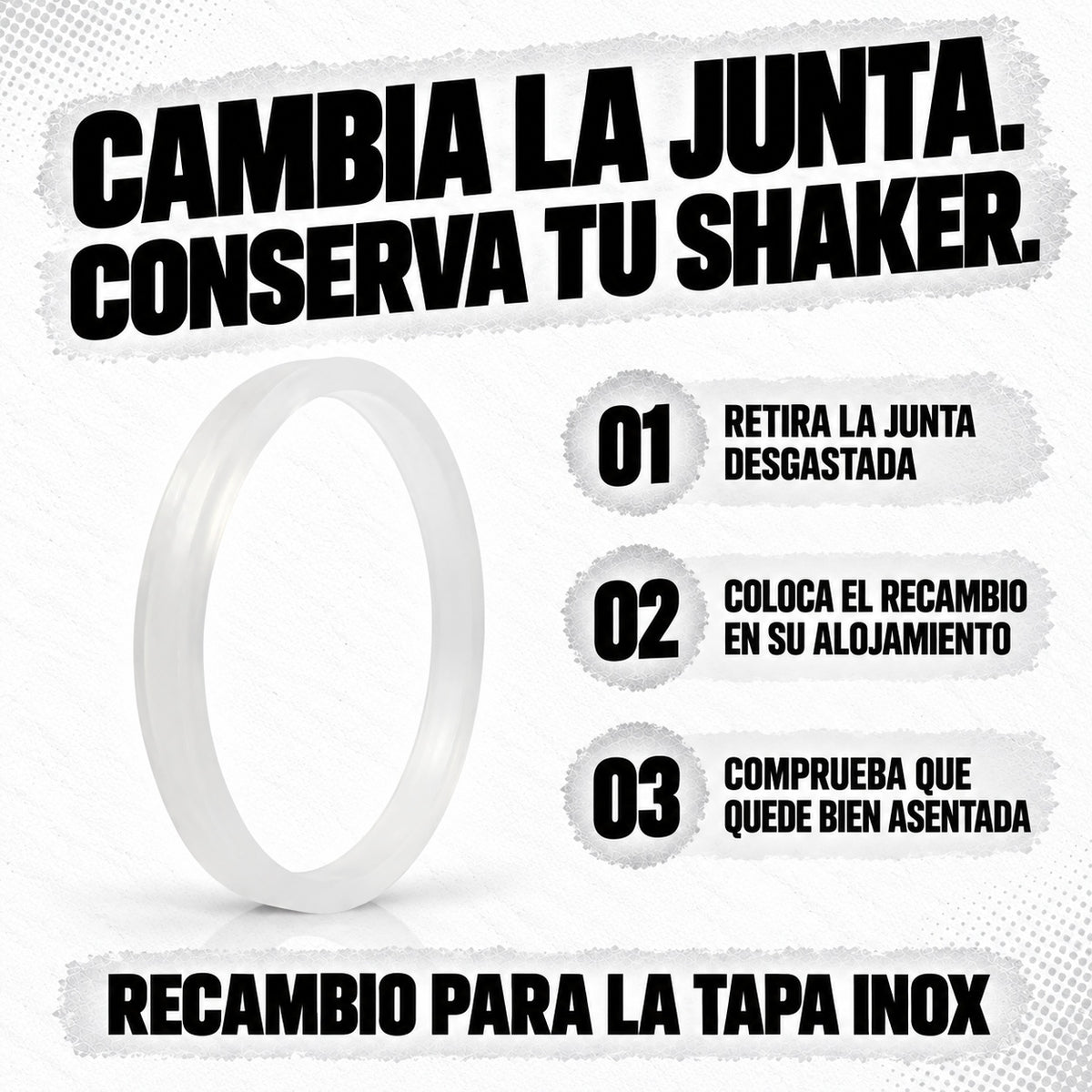 Junta INOX Z Drinks: modo de uso