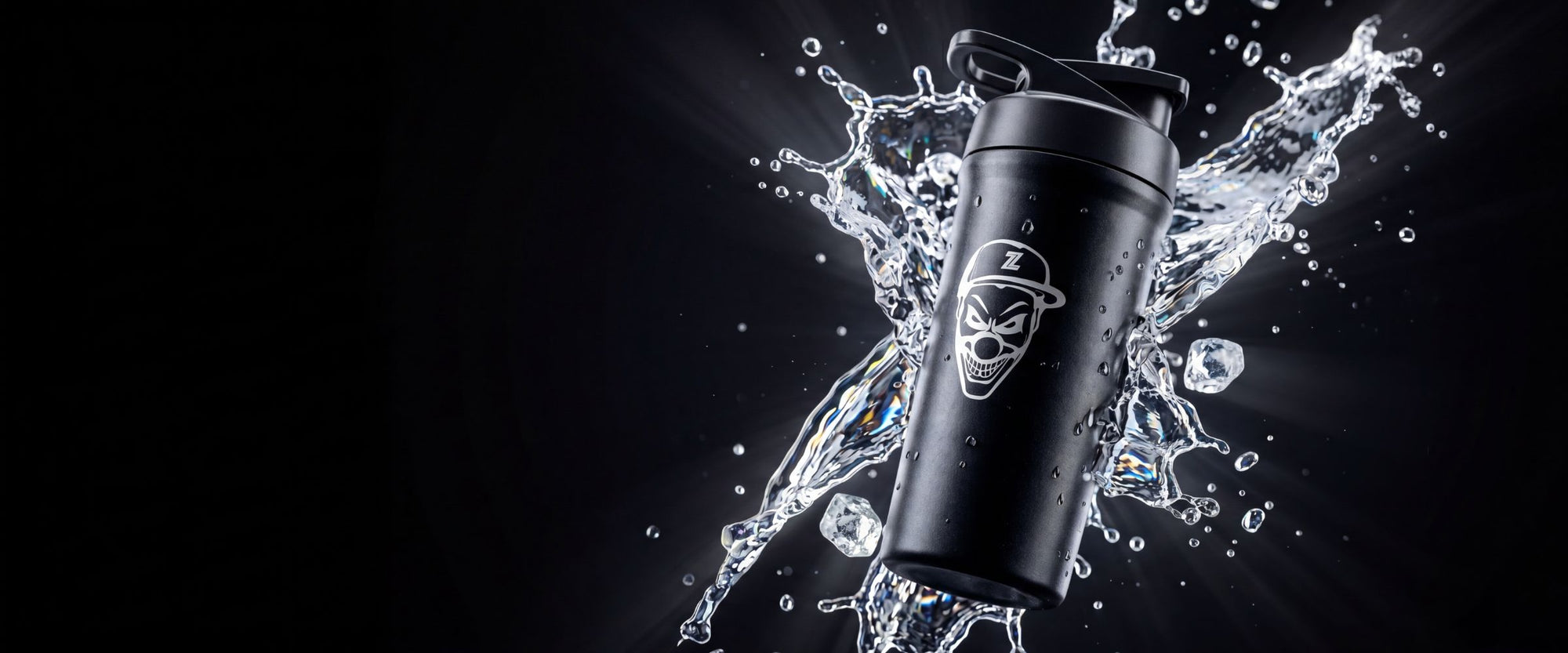Banner colección Shakers Z Drinks — formato escritorio, shakers de plástico, INOX y ediciones especiales / Z Drinks Shakers collection banner — desktop format, plastic, INOX and special edition shakers